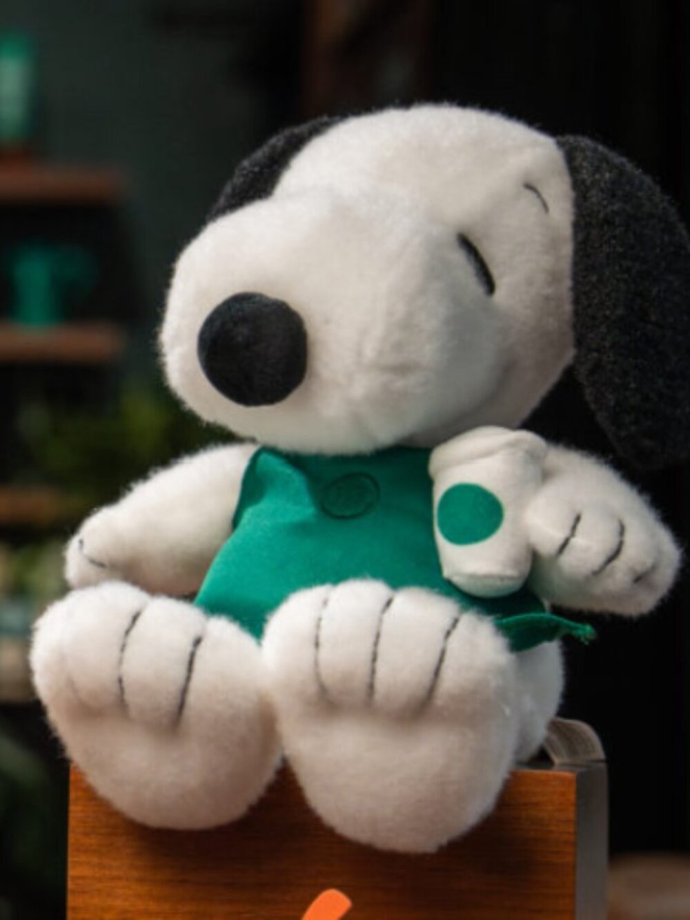NEW Starbucks Snoopy Plush The Peanuts + Starbucks collection